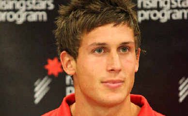 Really exciting: Gold Coast Suns recruit David Swallow has extended his contract by another year. Really exciting: Gold Coast Suns recruit David Swallow has extended his contract by another year.